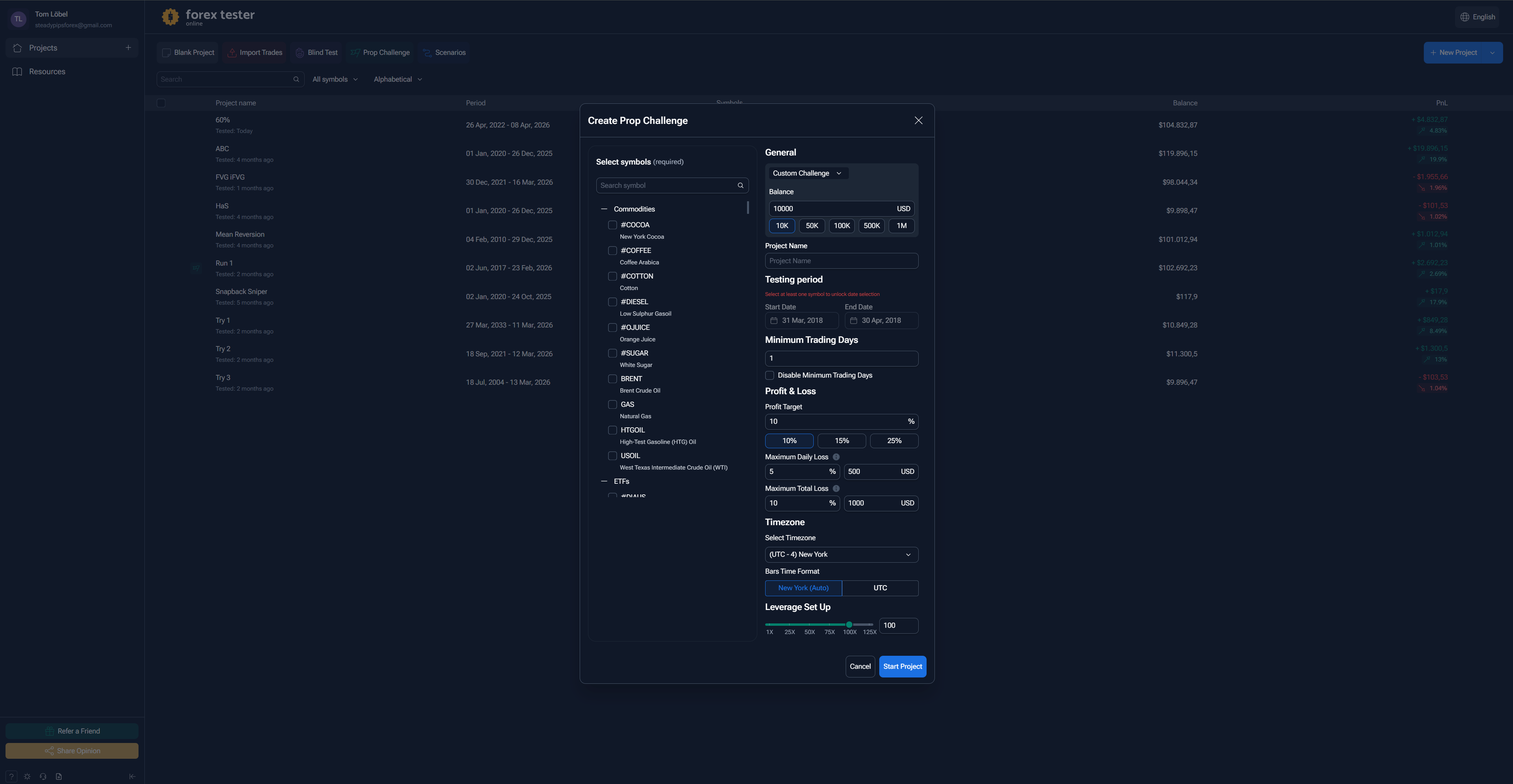 Forex Tester Online screenshot 3